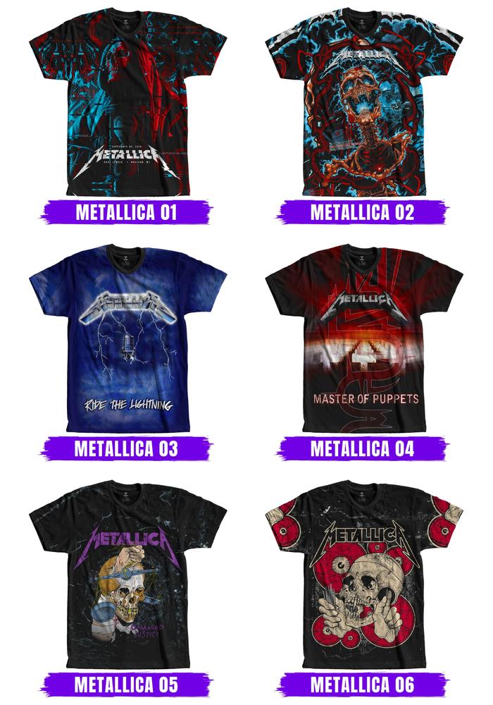 Jual METALLICA Fullprint (Premium 