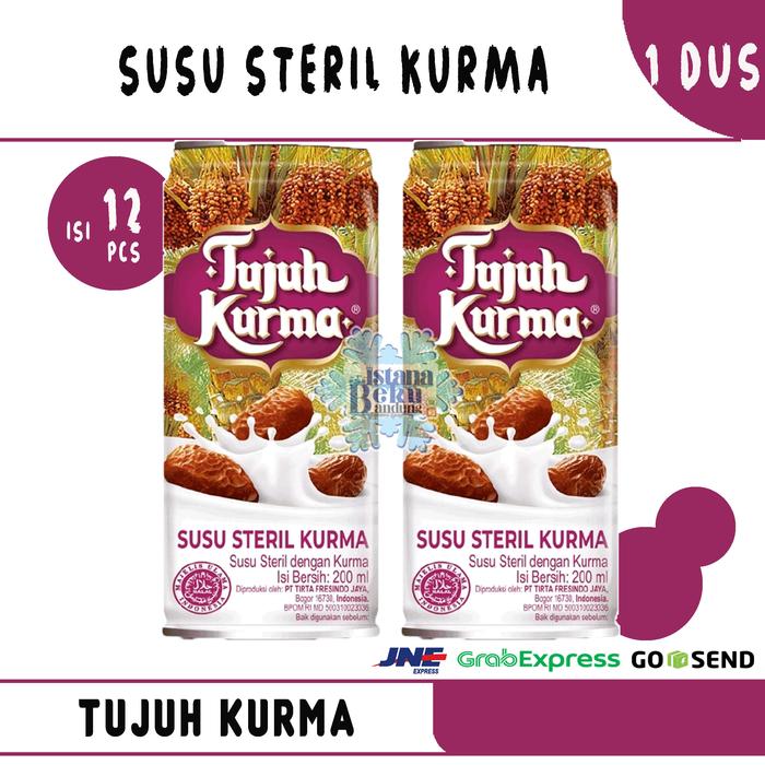 Gambar Tujuh Kurma Susu Steril Kurma 189ml (1 Dus = 12 Pcs) dari Istana Beku Bandung undefined Tokopedia