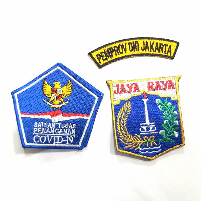 Gambar logo Covid dan Emblem Dki Jakarta dari Setia Adhiguna undefined Tokopedia