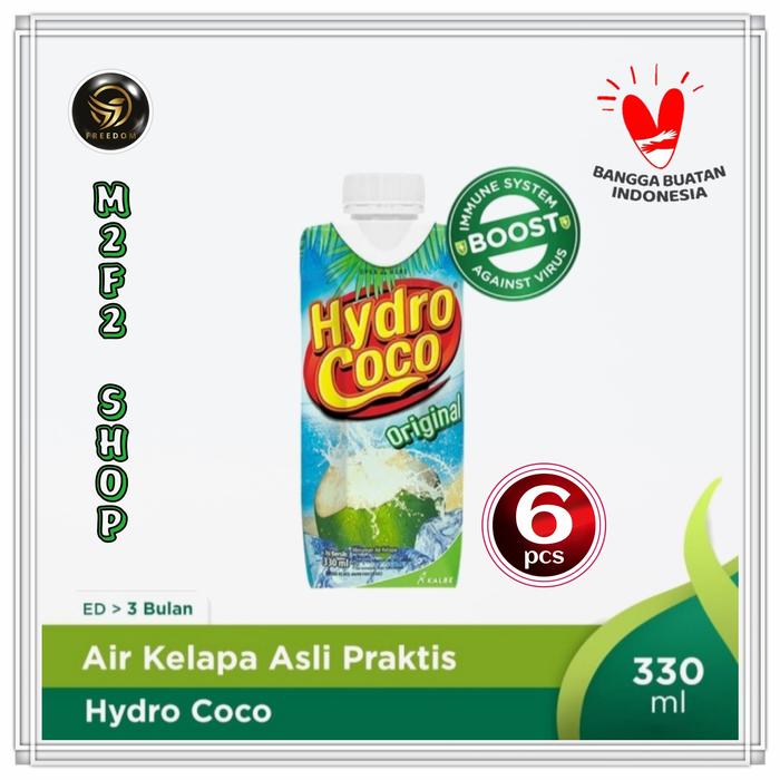 Gambar Minuman Air Kelapa Hydro Coco Original - 330 ml (Harga 6 Pcs) dari M2F2 Shop - Paseban undefined Tokopedia