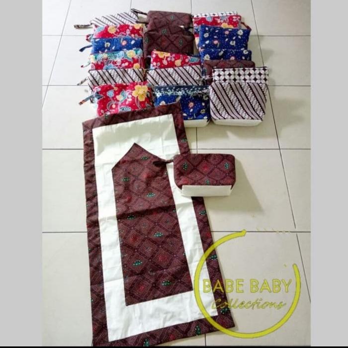 Gambar Sajadah Batik Dompet dari Babe Baby undefined Tokopedia