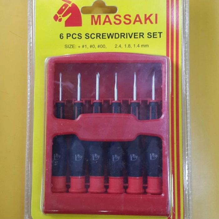 Gambar obeng mini set jam handphone obeng sok sock multi fungsi + / - / ★ - massaki dari tbandalas undefined Tokopedia