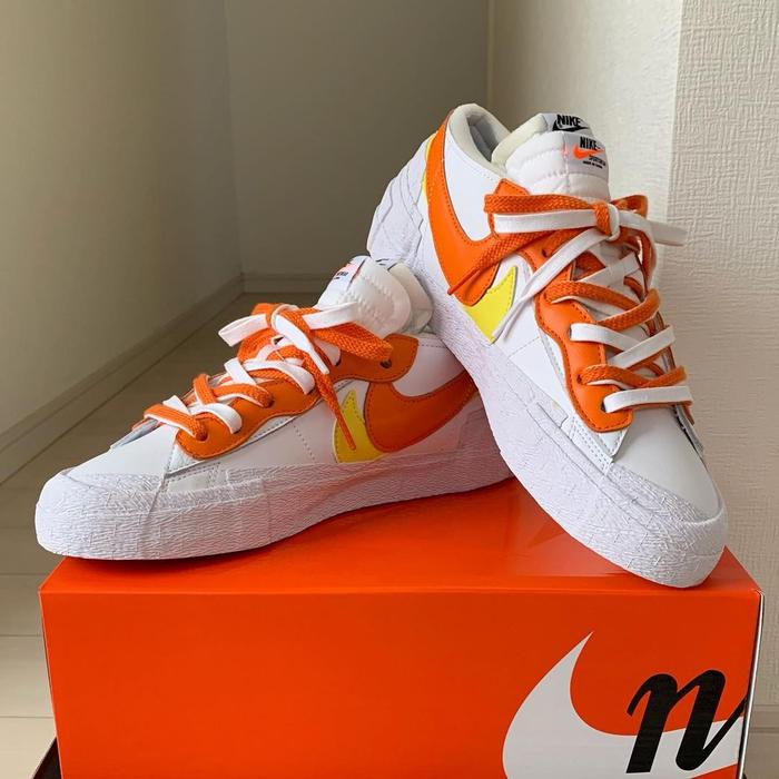 magma orange blazer