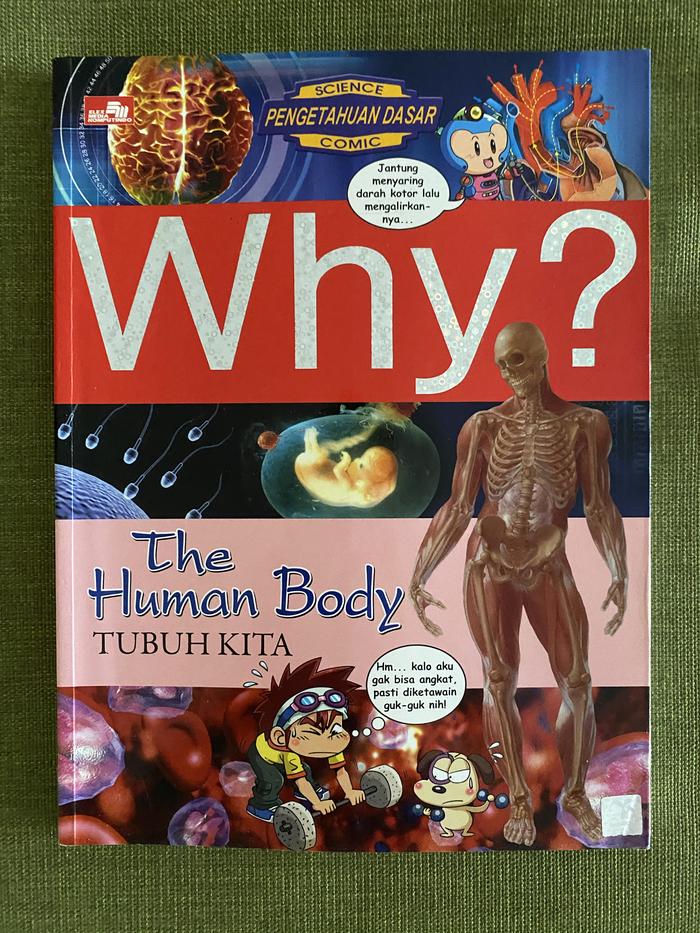 Jual buku komik science comic pengetahuan dasar why universe sea human ...