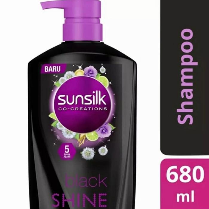 Gambar Sunsilk Shampoo Soft&Smooth / Black Shine 680ml - Black Shine dari Jerichosshop undefined 3 Tokopedia