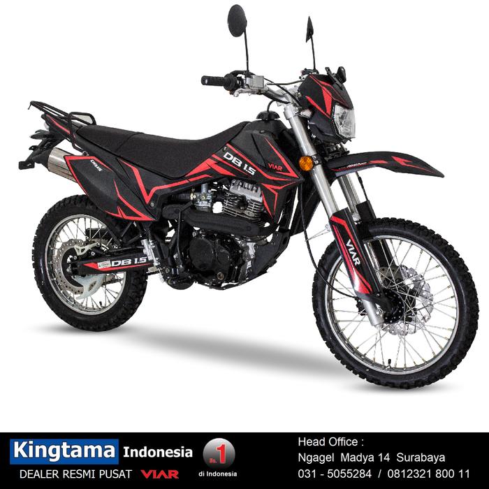 Gambar Motor Trail VIAR NEW CROSS X 150 - PROMO- ORIGINAL - Merah, Jabodetabek dari MOTOR VIAR INDONESIA undefined Tokopedia