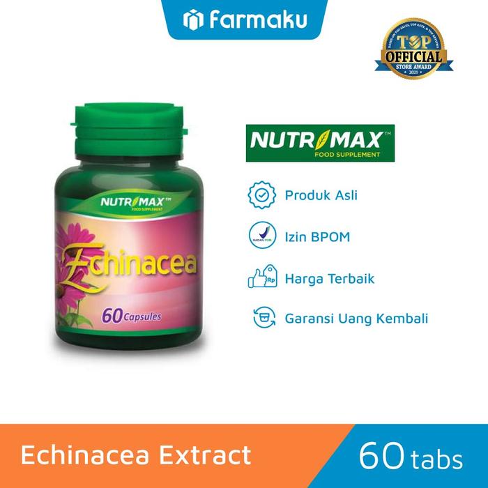 Gambar Nutrimax Echinacea Extract 60'S dari Farmaku undefined Tokopedia