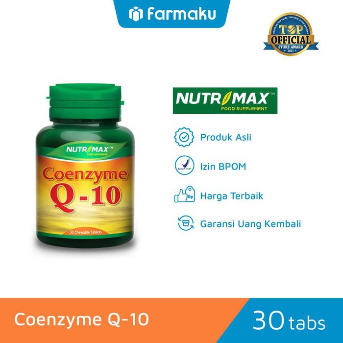 Gambar Nutrimax Coenzyme Q 10 30'S dari Farmaku undefined Tokopedia
