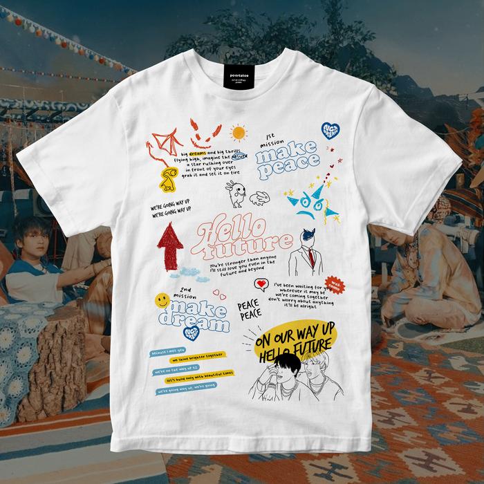 NCT Dream T Shirt Kaos T Shirt Kpop Korea Nct Dream Istj BROKEN MELODIES  LOGO