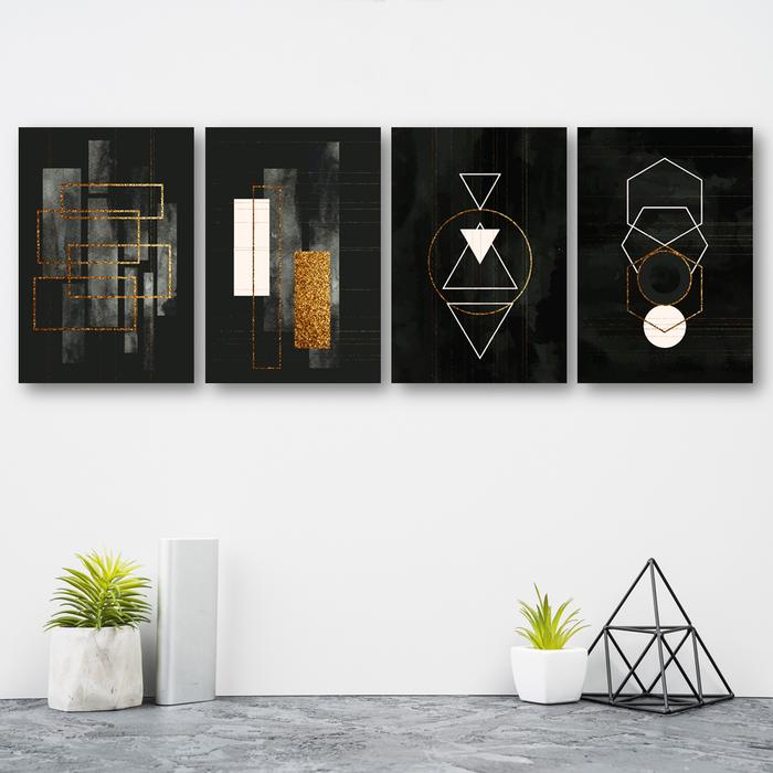 Gambar Hiasan Dinding Art Wall Decor Dekorasi Poster Kayu MDF Abstract 17 - 15 X 30 CM, ABS-56 dari Naura El Shop undefined Tokopedia