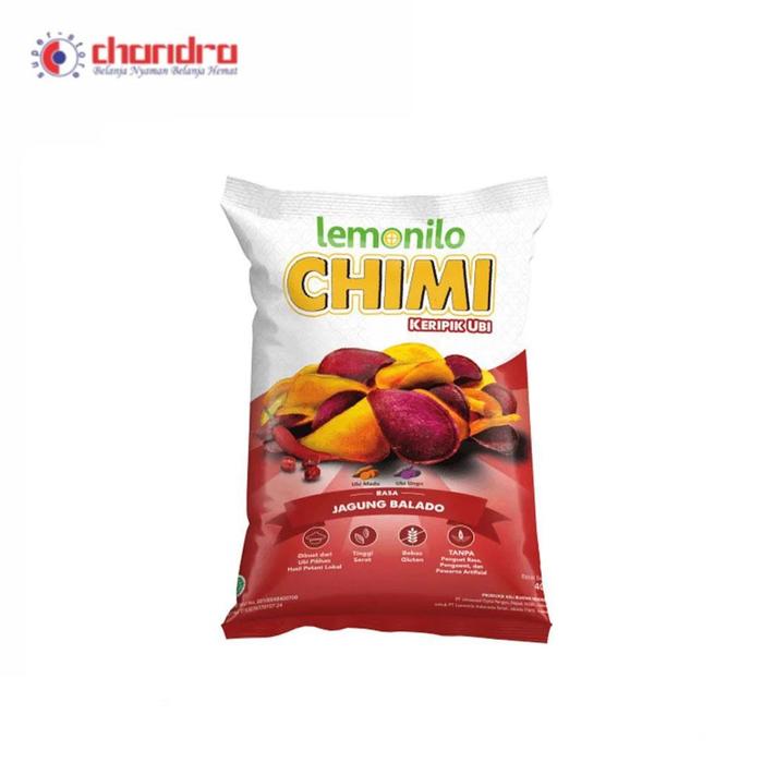 Gambar LEMONILO CHIMI KERIPIK UBI JAGUNG BALADO 40GR dari Chandra Superstore LCM undefined Tokopedia