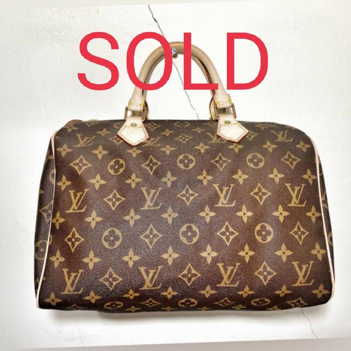 Gambar LV LOUIS VUITTON Monogram Speedy preloved authentic branded dari auntie_authentic undefined Tokopedia