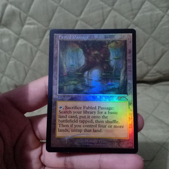 Jual Fabled Passage Retro Foil Jadul Fetchland Promo Mtg Magic The Gatherin Kota Bekasi Ichigou Daimaru Tokopedia