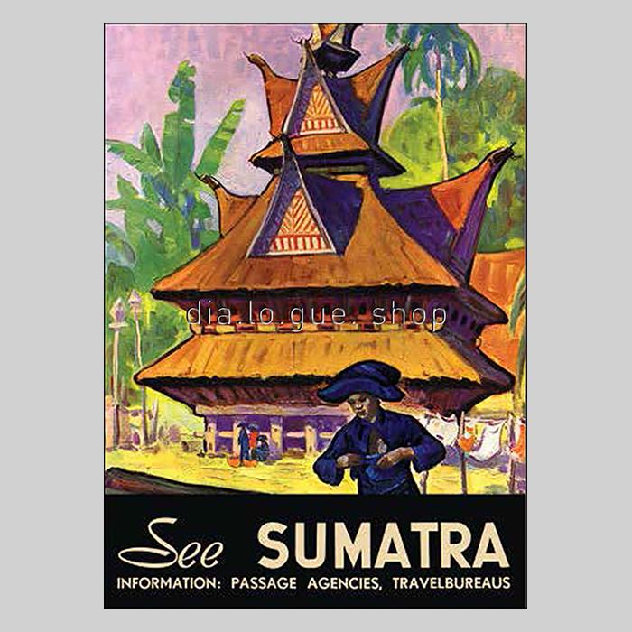 Gambar Paper Poster "See Sumatra: Batak" dari Dia.Lo.Gue Artspace undefined Tokopedia