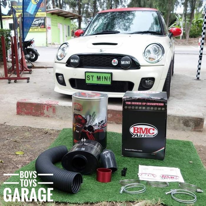 Jual Carbon Intake Kit Mini Cooper R56 S / Jcw Bmc Oval Trumpet Airbox ...