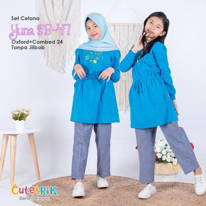 Gambar Setelan Celana Yuna Anak Cutetrik SB 47 Set Celana Cutetrik Terbaru - M dari Agen Cutetrik Madiun undefined Tokopedia