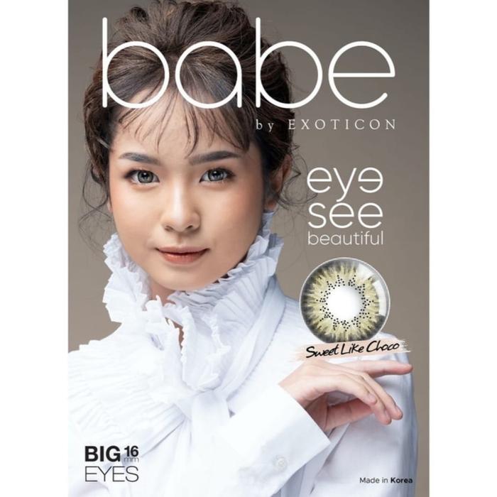 Gambar Softlens Normal/Minus | X2 Babe By Exoticon Big Eyes 16MM - SweetLikeChoco, NORMAL dari Class Softlens Shop undefined Tokopedia