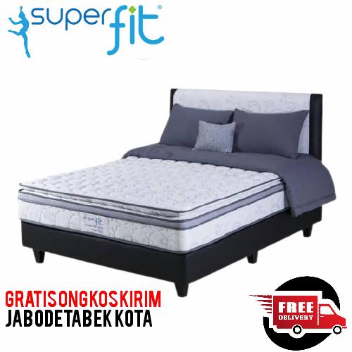 Gambar KASUR SPRINGBED SUPER PLATINUM 200X200 SUPERFIT | MATRAS ONLY | 1 SET - MATRAS ONLY dari centralfurnituretokopedia undefined Tokopedia