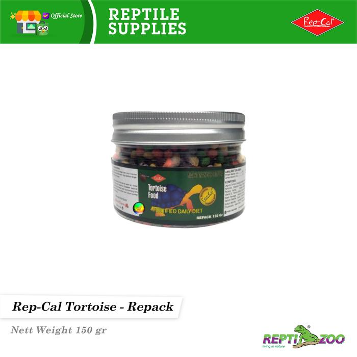 Gambar Repcal Tortoise Food 150gr - Repack USA - 150g dari Reptizoo undefined Tokopedia