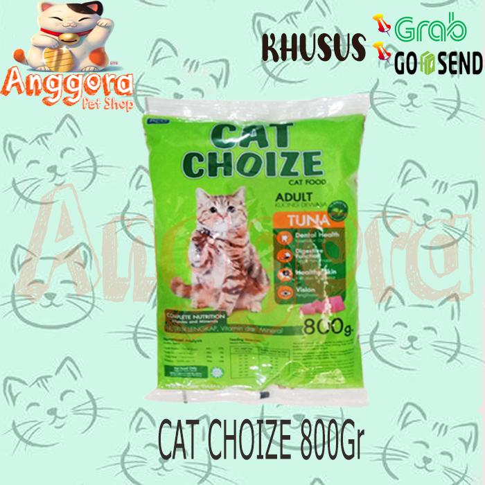 Gambar Makanan Kucing Cat Choize 800gr-1kg ALL VARIAN - TUNA ADULT dari Anggora petshop_NEW undefined Tokopedia