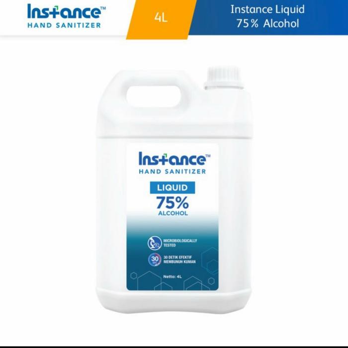 Gambar instance hand sanitizer 4 liter - INSTANCE GEL dari CLEANINGSTOREJKT undefined Tokopedia