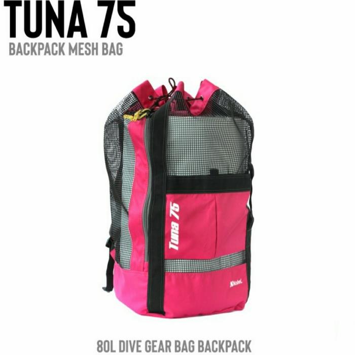 Gambar DIVE GEAR BAG Backpack|Tuna 75|80L|Tas Selam|NobeL Outdoor - Merah Muda dari Simbiosa Outdoor undefined Tokopedia
