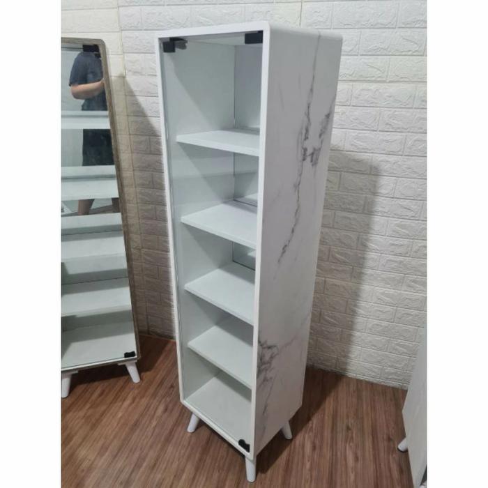 Gambar Rak Susun Kabinet Kaca / Lemari Hias Kaca (Pengiriman Jawa-Bali) - Marble dari CV Sinar Dharma Tama undefined Tokopedia