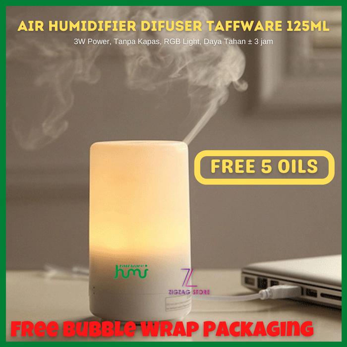 Gambar Air Humidifier Taffware Ultrasonic with RGB Lamp - Paket Lengkap dari ZigZag-Store undefined Tokopedia