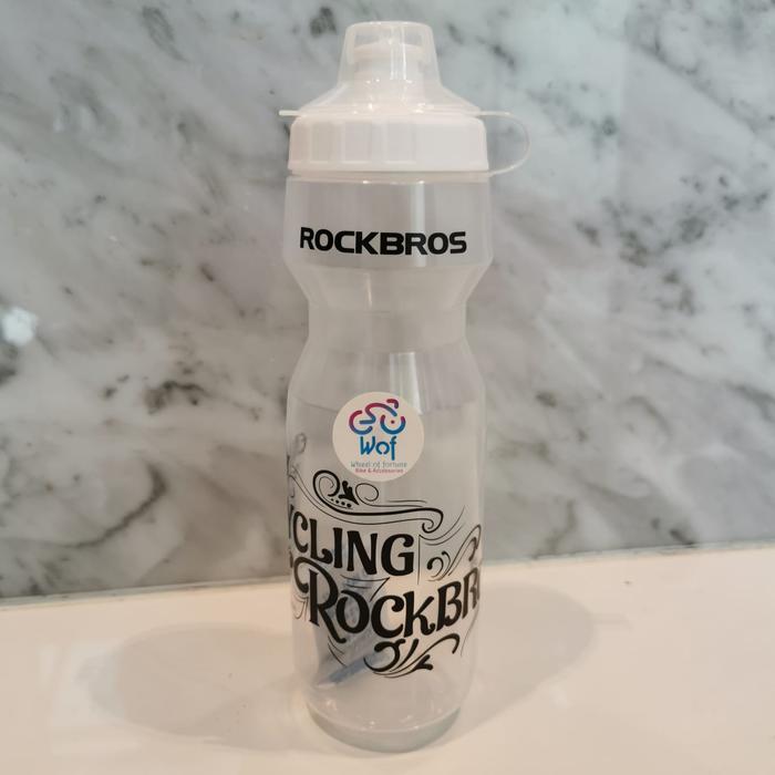Gambar ROCKBROS Bicycle Sport Gym Bottle Water Botol Sepeda 750ml DCBT69C-D - Clear Transprnt dari Wof Wheel of Fortune Official undefined Tokopedia