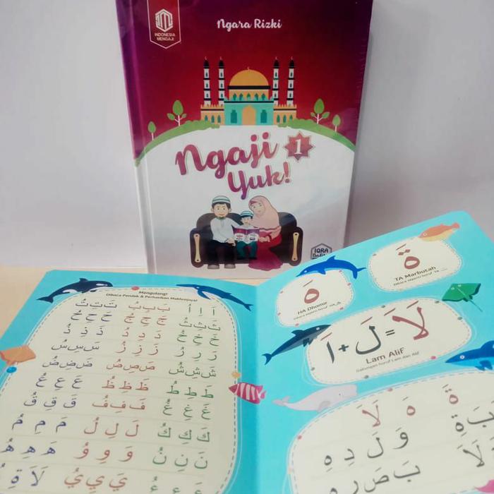 Gambar ORIGINAL- Iqro Balita Ngaji Yuk Jilid 1 ,2 dan 3 BOARD BOOK HARD COVER - jilid 3 dari Ichiko Book Store undefined Tokopedia