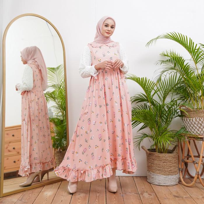 Gambar Freya Dress - Fit to M, Wheat dari Arasyi Official undefined Tokopedia