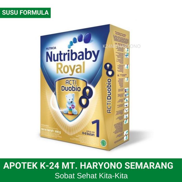 Gambar Nutribaby Royal 1 400 Gram Susu Formula Bayi Usia 0 - 6 Bulan dari Apotek K24 MT Haryono Semarang undefined Tokopedia