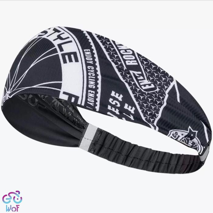 Gambar ROCKBROS Cycling Sweatband Bandana Hair Head Band Bando Ikat kepala.05 - ZHD005-2 dari Wof Wheel of Fortune Official undefined Tokopedia