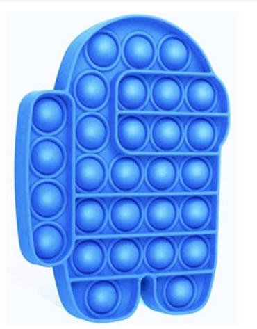 Gambar AM Series Tik Tok / Tiktok Toy Push Pop Pop It Bubble Fidget - AM Blue dari Indocom Kuningan undefined Tokopedia