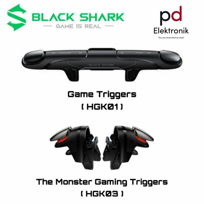 Gambar Black Shark Triggers Gamepad - UP Smart phone Mobile Shoulder Button - MONSTER TRIGGER dari Solution Gadget_NEW undefined Tokopedia