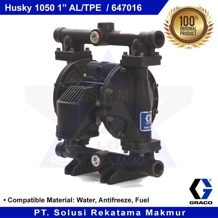 Gambar Graco 647016 Husky 1050 1'' Air-Operated Double Diaphragm Pump - 647016 dari solusirekatamamakmur undefined Tokopedia