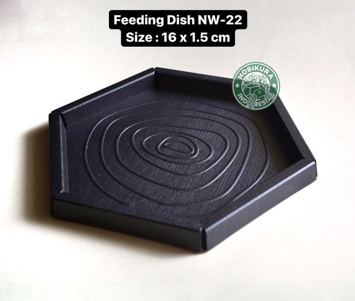 Gambar Feeding Dish Nomoy NW-22 / Tempat Makan Reptile Kura Darat Tortoise BD dari Hobikura.id undefined Tokopedia