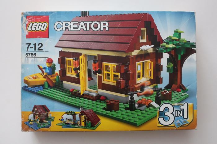 Jual LEGO Creator 3in1 – Log Cabin 5766 LEGO Lego USED ASLI