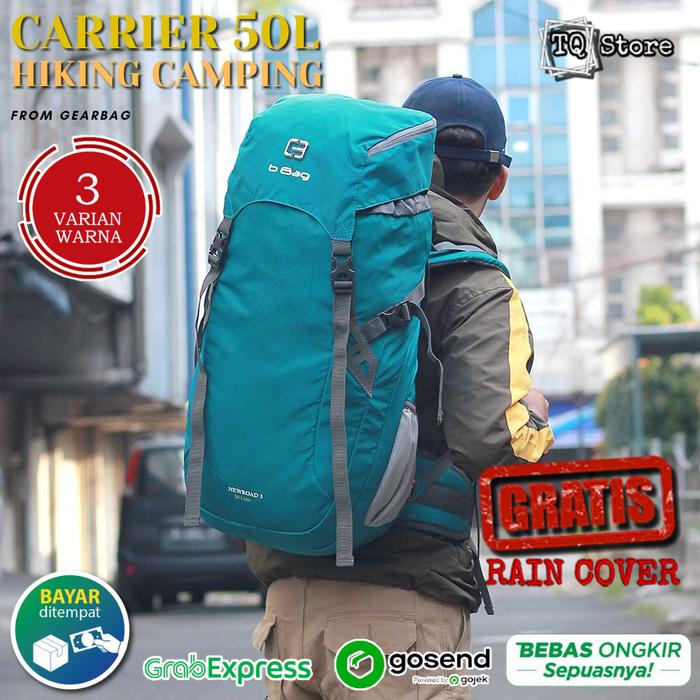 Gambar Tas Carrier Ransel Gunung Outdoor 50 Liter B bag Tas Hiking Camping - Tosca dari TQSTORE9 undefined Tokopedia