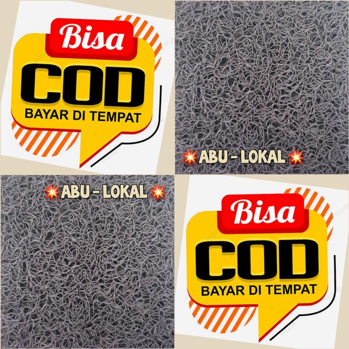Gambar keset bihun - 50 x 120 - keset masjid - keset anti selip - ABU LOKAL dari Variasi.karpetmihun undefined Tokopedia