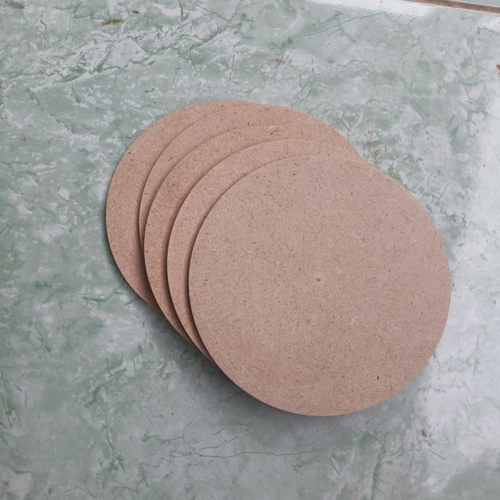 Gambar Kayu mdf Bulat untuk jam Diameter 20 cm Tebal full 6mm - polos dari jam dinding kayu79 undefined Tokopedia