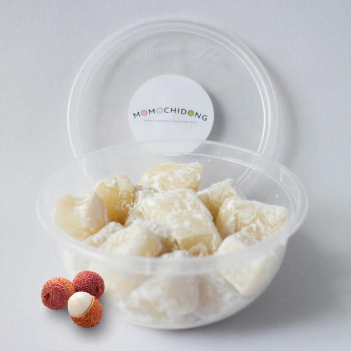 Gambar Mochi Salju made by Momochidong - Mochi Topping / Mochi Buah - Lychee dari Momochidong undefined Tokopedia