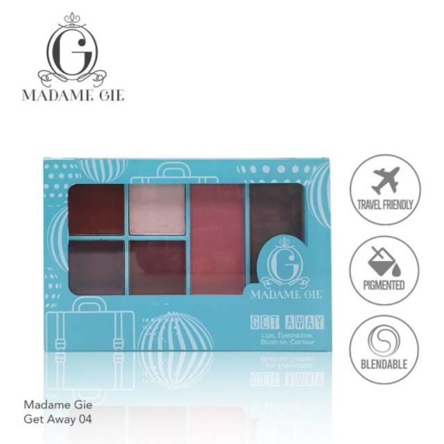 Gambar READY Madame Gie Get Away Make Up Kit 100% ORI BPOM - GET AWAY 04 dari CHICBEAUTE undefined Tokopedia