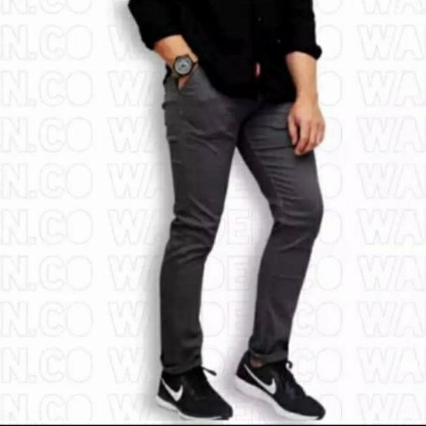 Gambar Celana panjang chino pria termurah/ celana panjang slim fit terbaru - Abu-abu, 27 dari SNNC STORE undefined Tokopedia