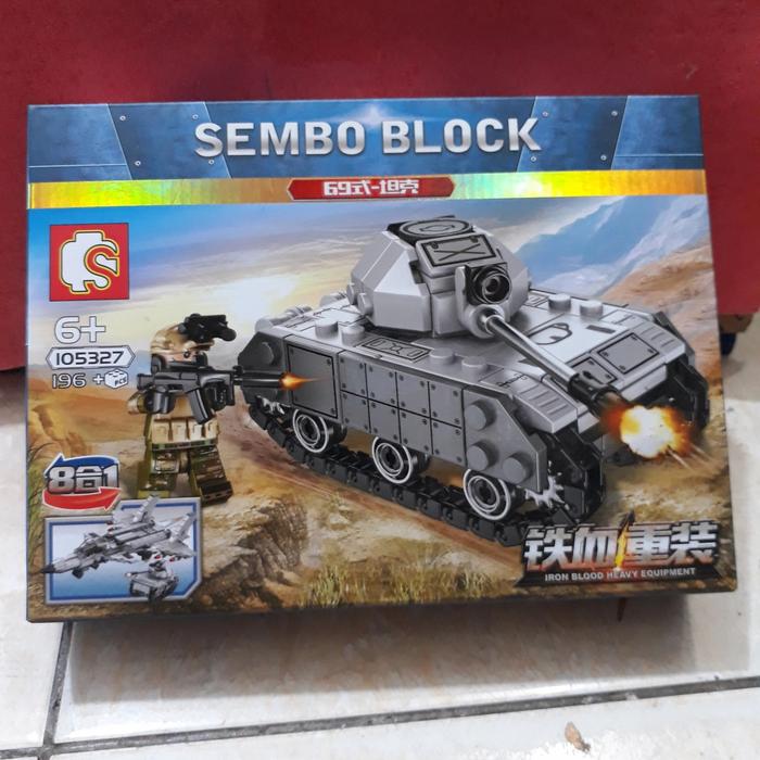 Gambar Sembo Block Iron Blood Heavy Equipment 105321 - 105328 (8 in 1) - 105327 dari internasional112 undefined Tokopedia