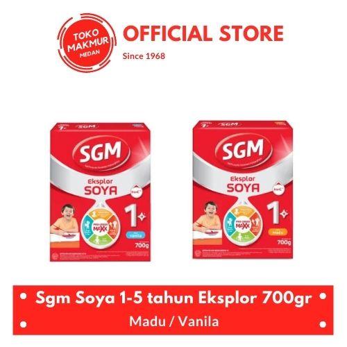 Gambar SGM Soya 3+ Madu/Vanila 700Gram - vanilla dari tokomakmurmedan undefined Tokopedia