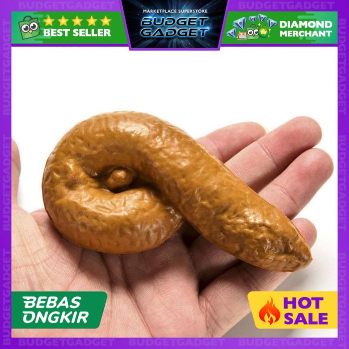 Gambar Mainan Prank Squishy Bentuk Kotoran Realistic dari BudgetGadget undefined Tokopedia