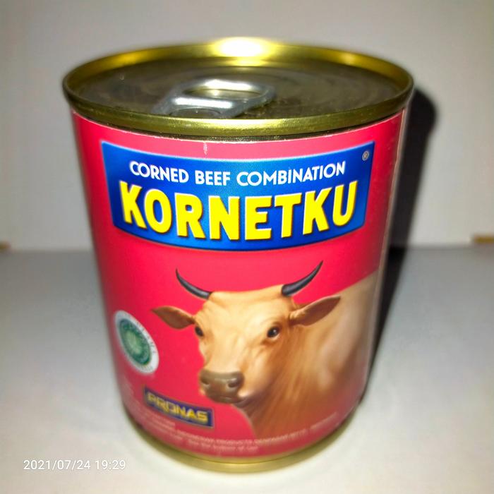 Jual Kornet Daging Sapi/ Daging Ayam PRONAS Cornet Beef/ Cornet Ayam ...