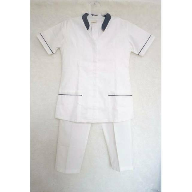 Gambar Baju Seragam Baby Suster Lengan Pendek ( MERK SCOORA ) - S, PUTIH - HITAM dari Kreasi anak betawi undefined 5 Tokopedia