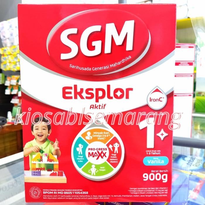 Gambar Susu SGM Eksplor 1+ Vanila 900gr dari Kios ABL Semarang undefined Tokopedia